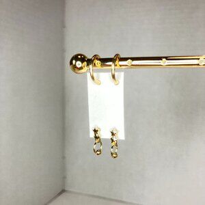 Hoops & Star Charm Earrings Pack